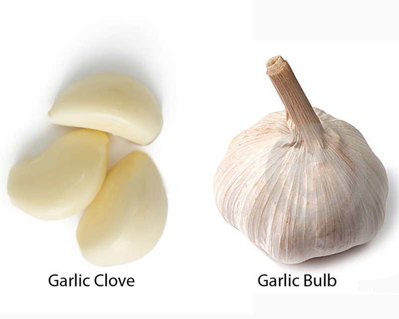 a garlic 和a glove of garlic 有什么区别?
