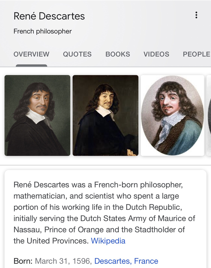 rene descartes is french philosopher