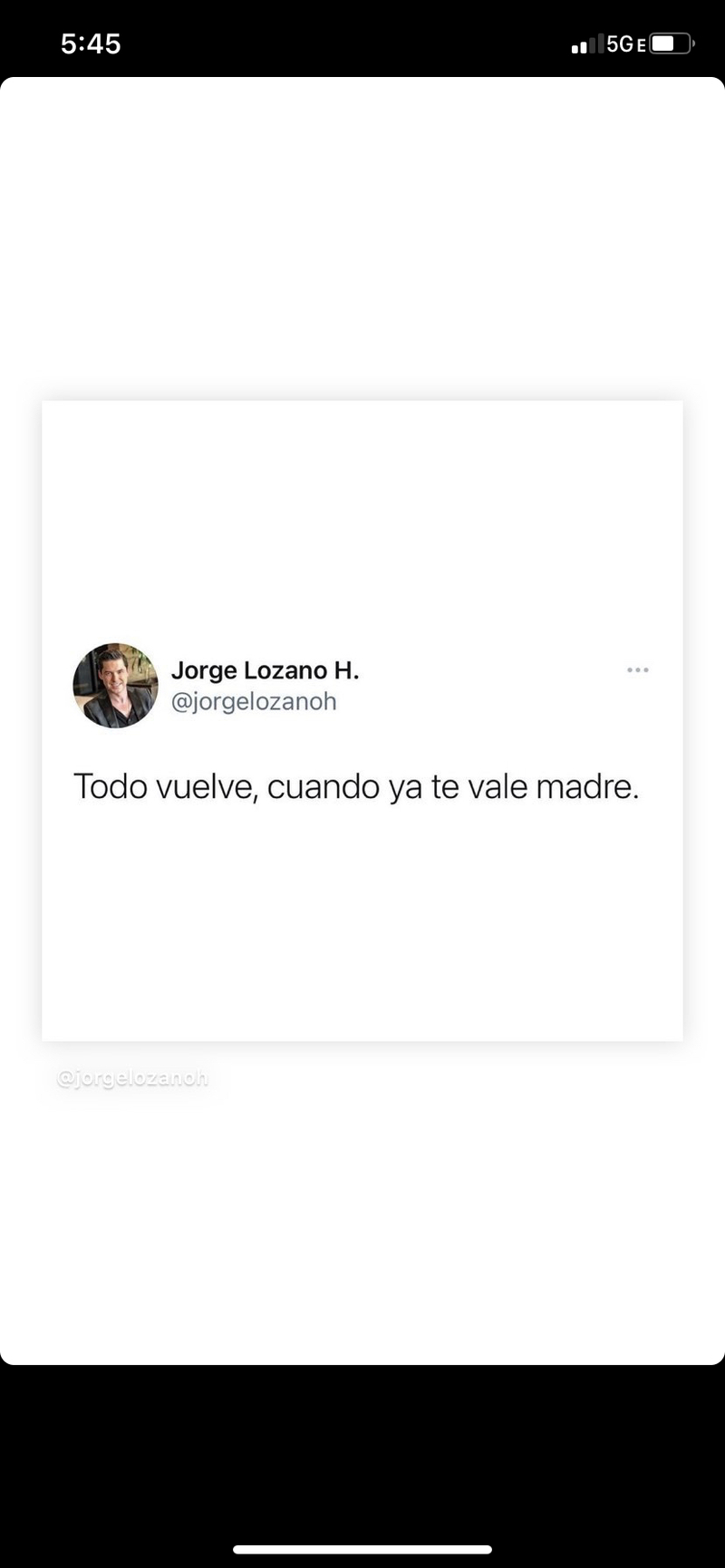 todo vuelve cuando ya te vale madre 是什么意思?