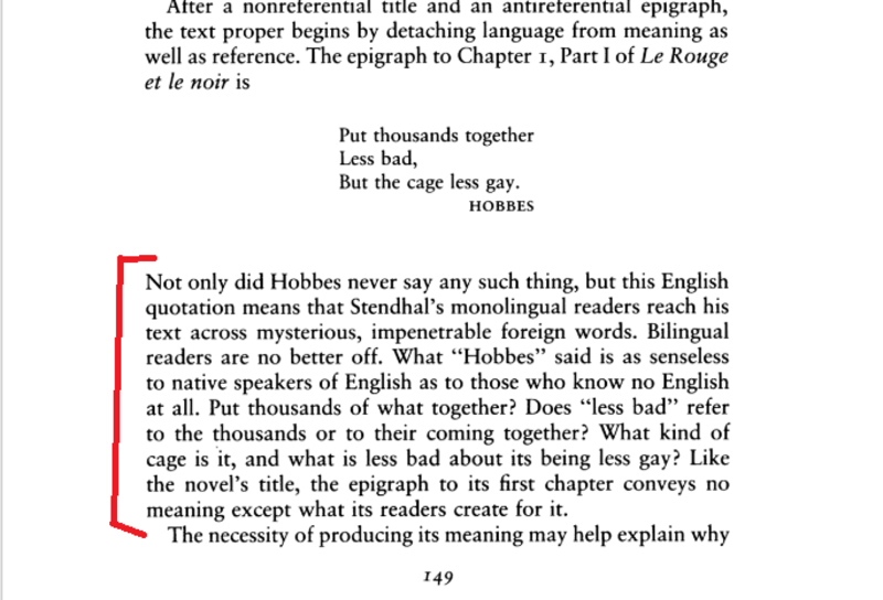 ¿Qué significa ""Put thousands together Less bad, But the cage less gay
