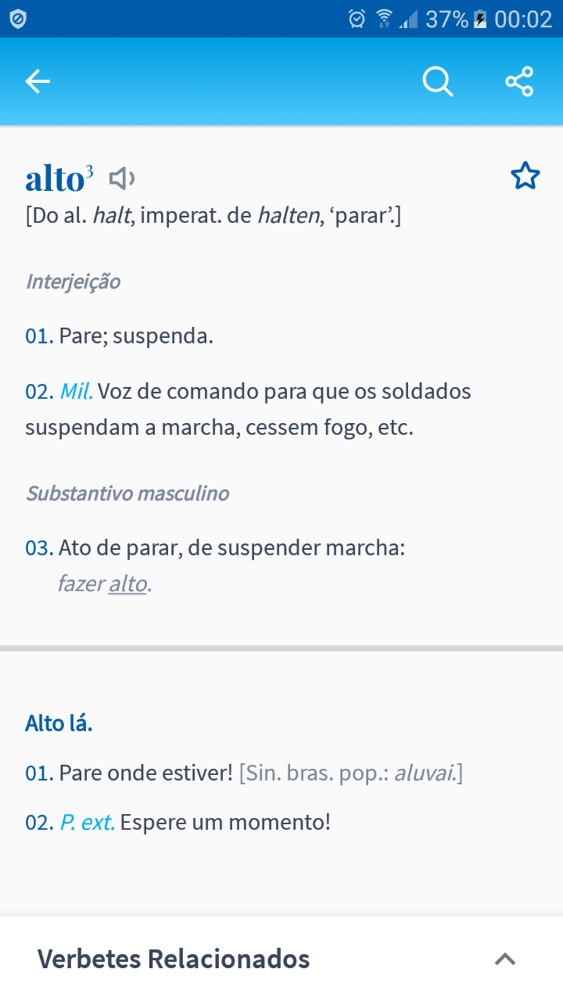 What is the meaning of "Alto Lá"? Question about Portuguese (Brazil) HiNative