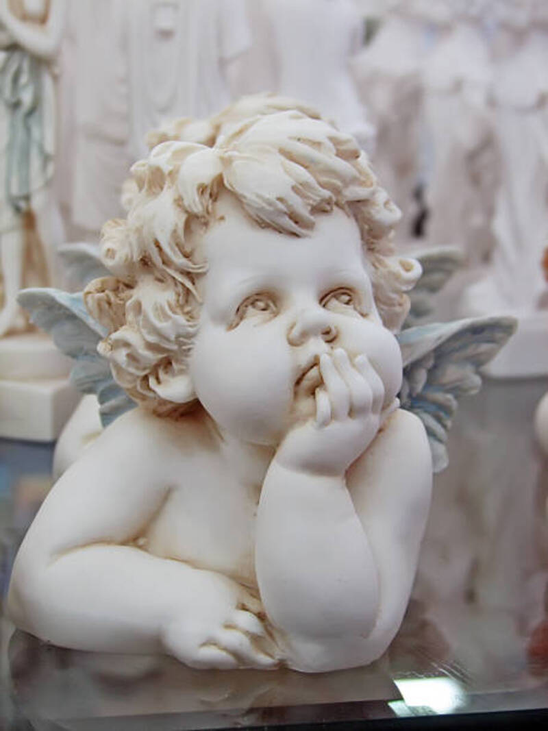 What is the meaning of "“cherub nose”?"? Question about English (US