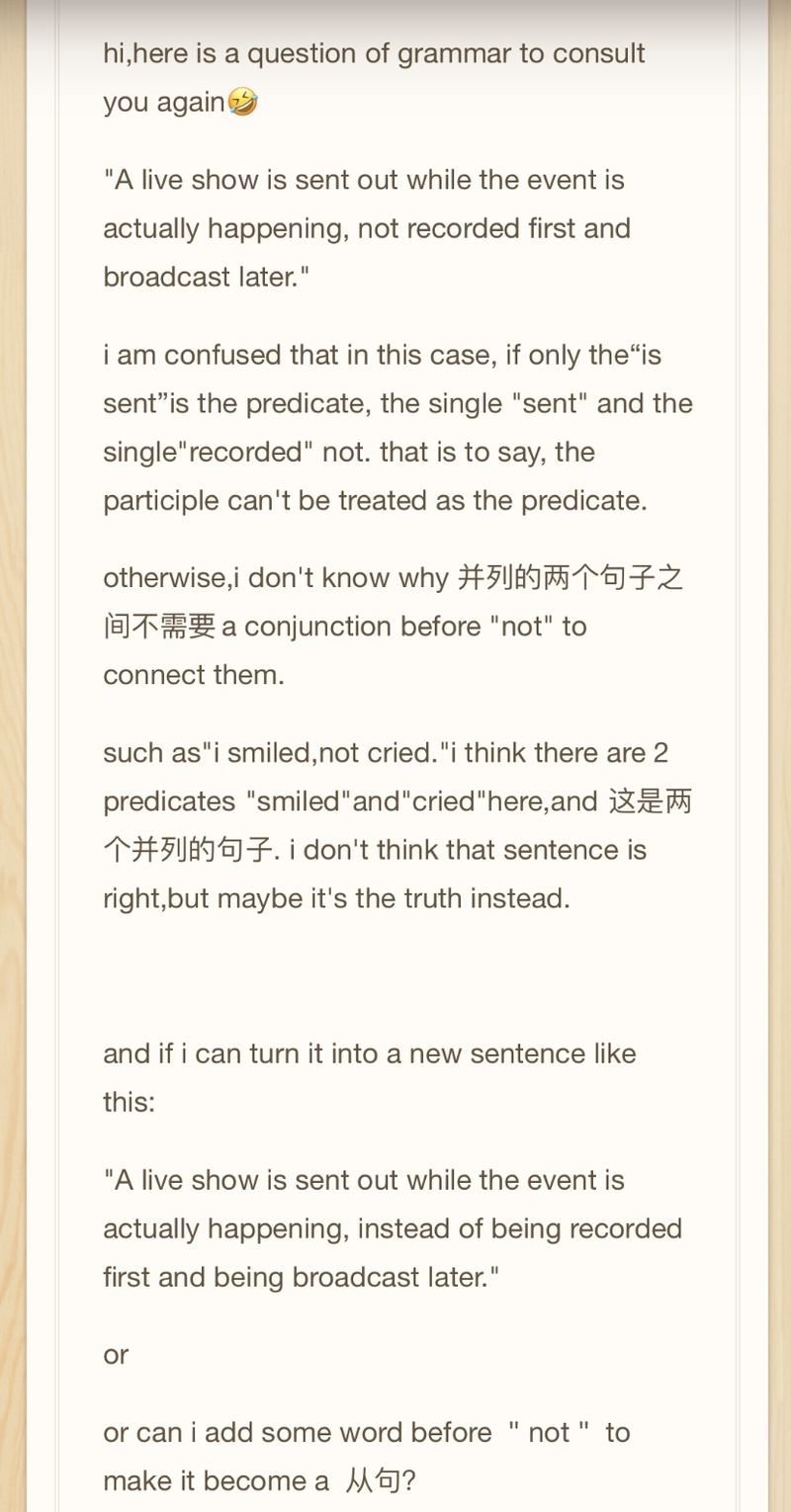Please show me example sentences with "着". | HiNative
