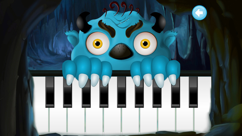  the piano is a monster that screams when you touch its teeth.