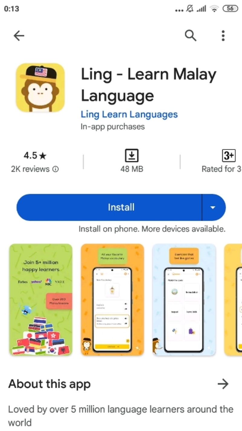 Learn Malay Language - LML, image size:800x1422