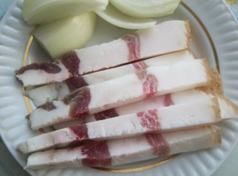 Сало С Прослойкой Мяса Фото