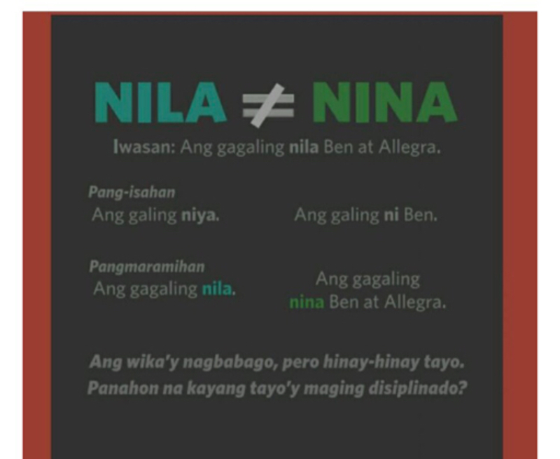 Please show me example sentences with "nina". | HiNative