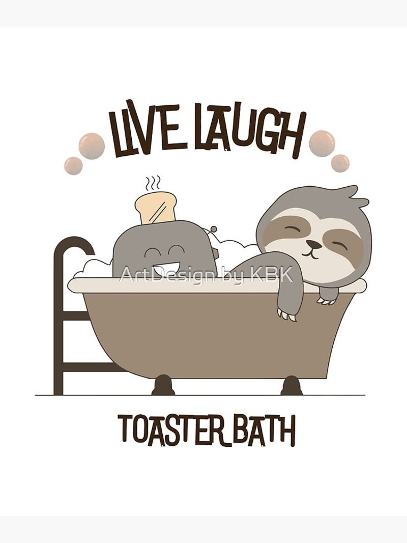 What is the meaning of "‘Toaster’ in Drop a toaster in my bath
