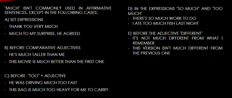 In which cases can I use 
