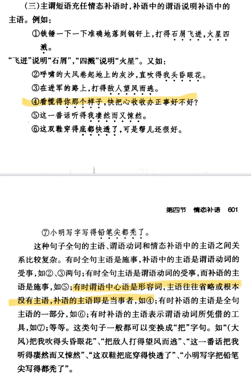 看慌得你那个样子」该怎么理解？ | HiNative