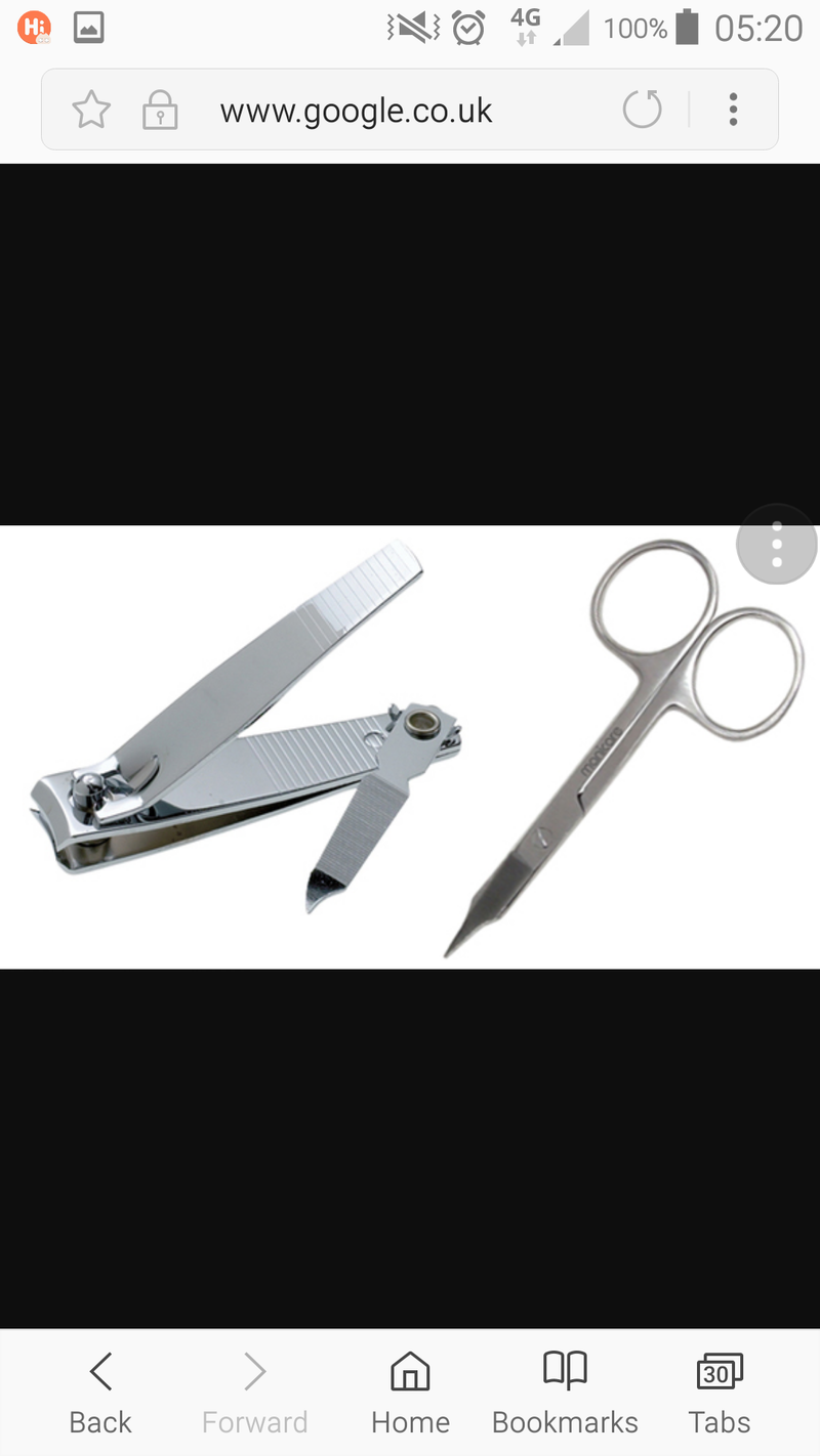 🆚What is the difference between "nail clippers" and "nail scissors