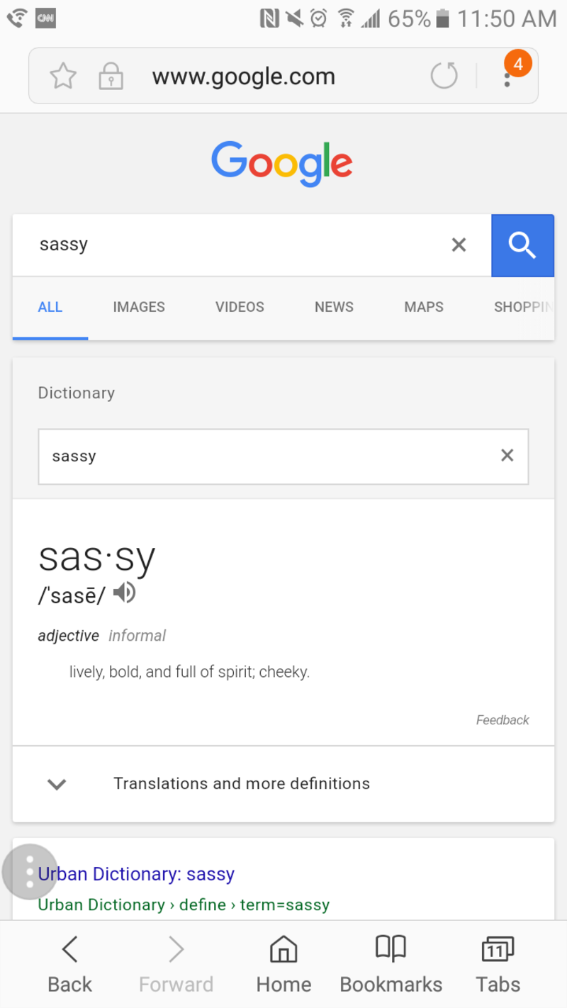 Sassy meaning of Sassy Definition
