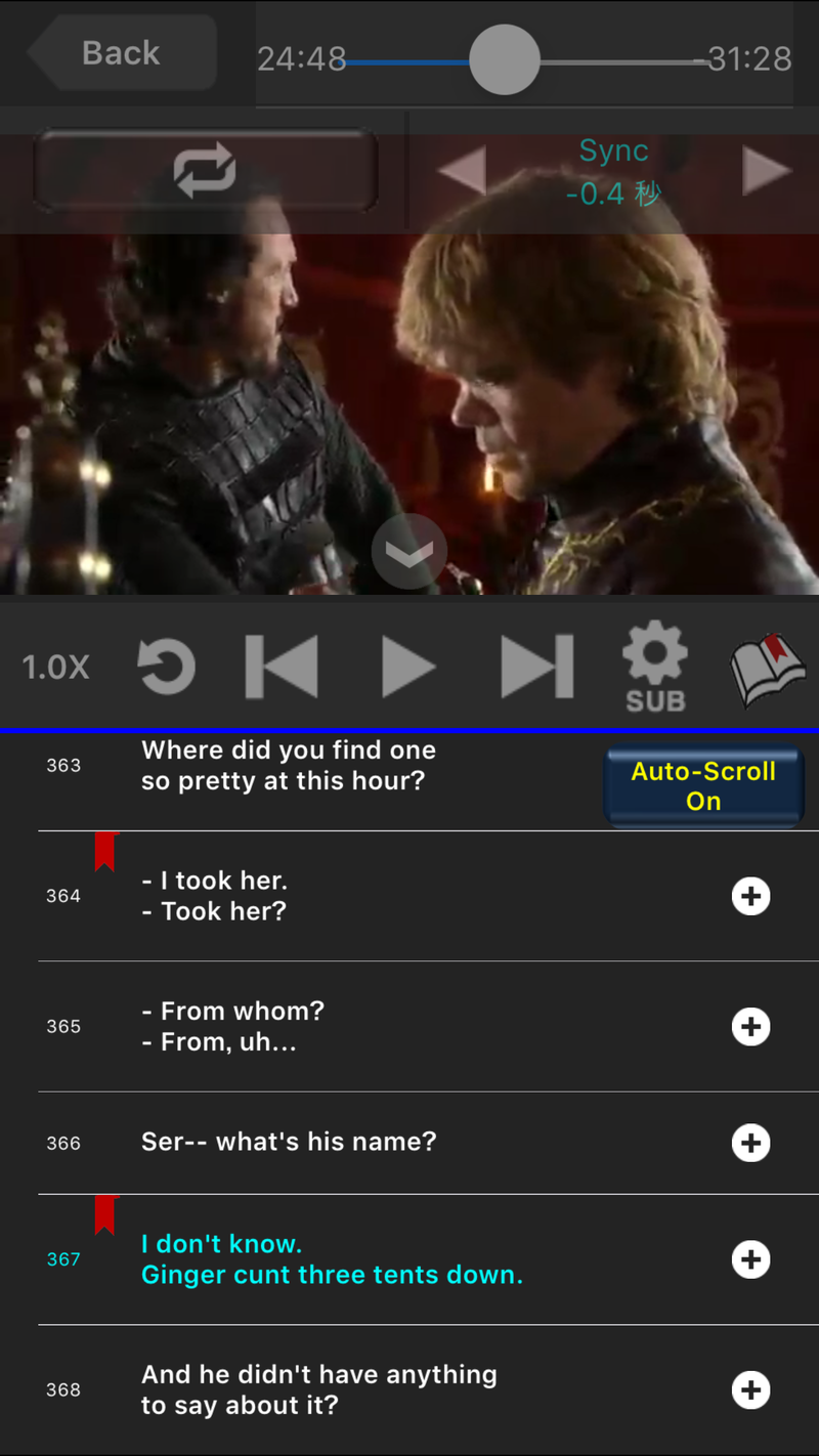 ""ginger cunt" in 367"是什么意思?