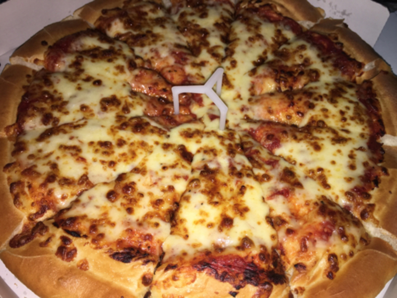 How do you say "when was the last time you ordered pizza " in Japanese