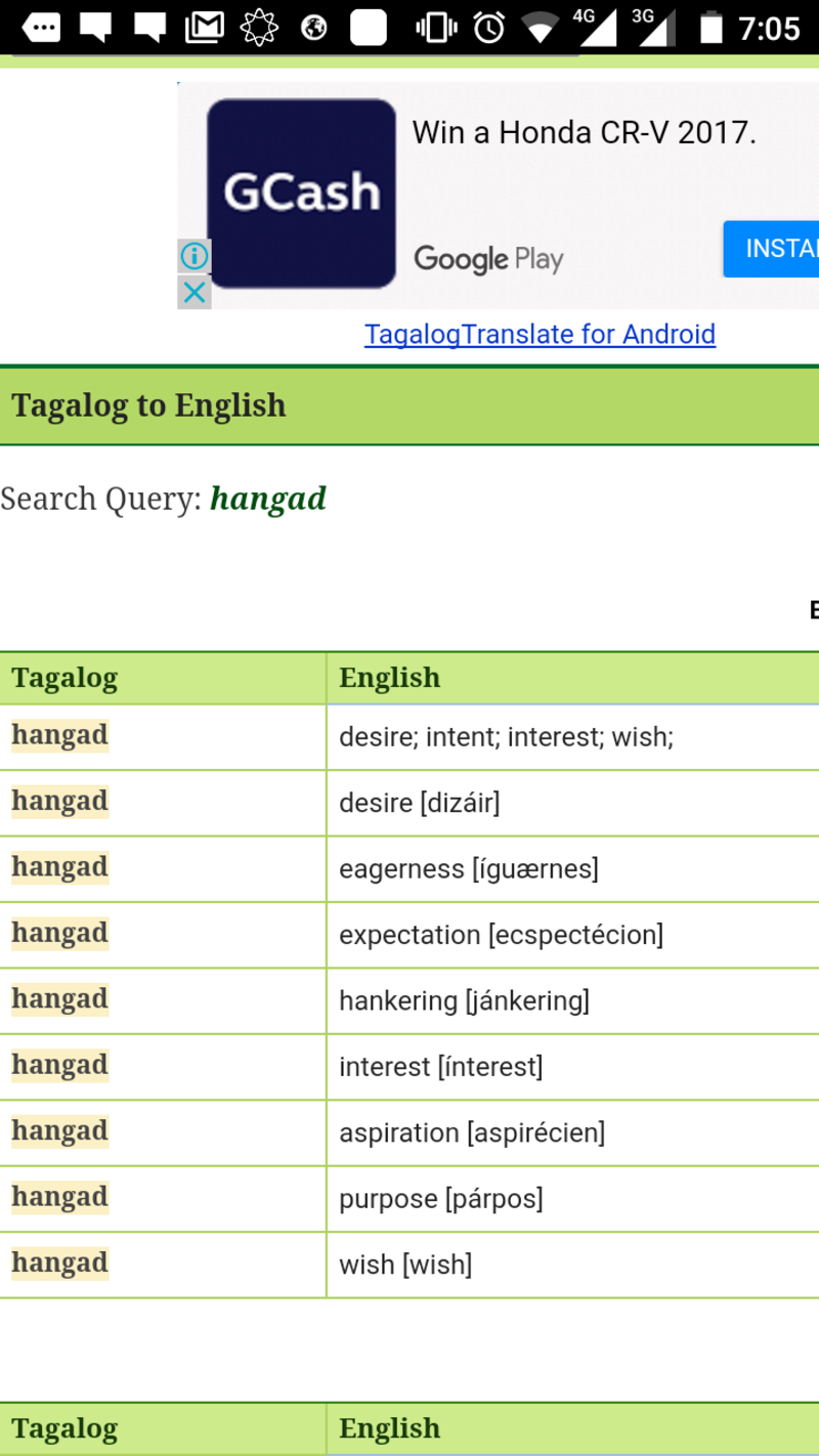 tagos hanggang buto and hangad