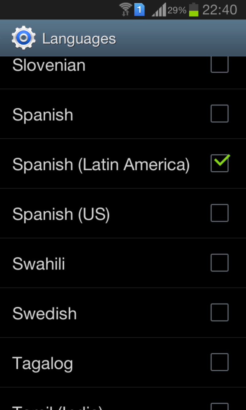 What is the Español of the United States? | HiNative