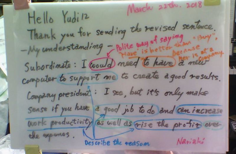 Please show me example sentences with 