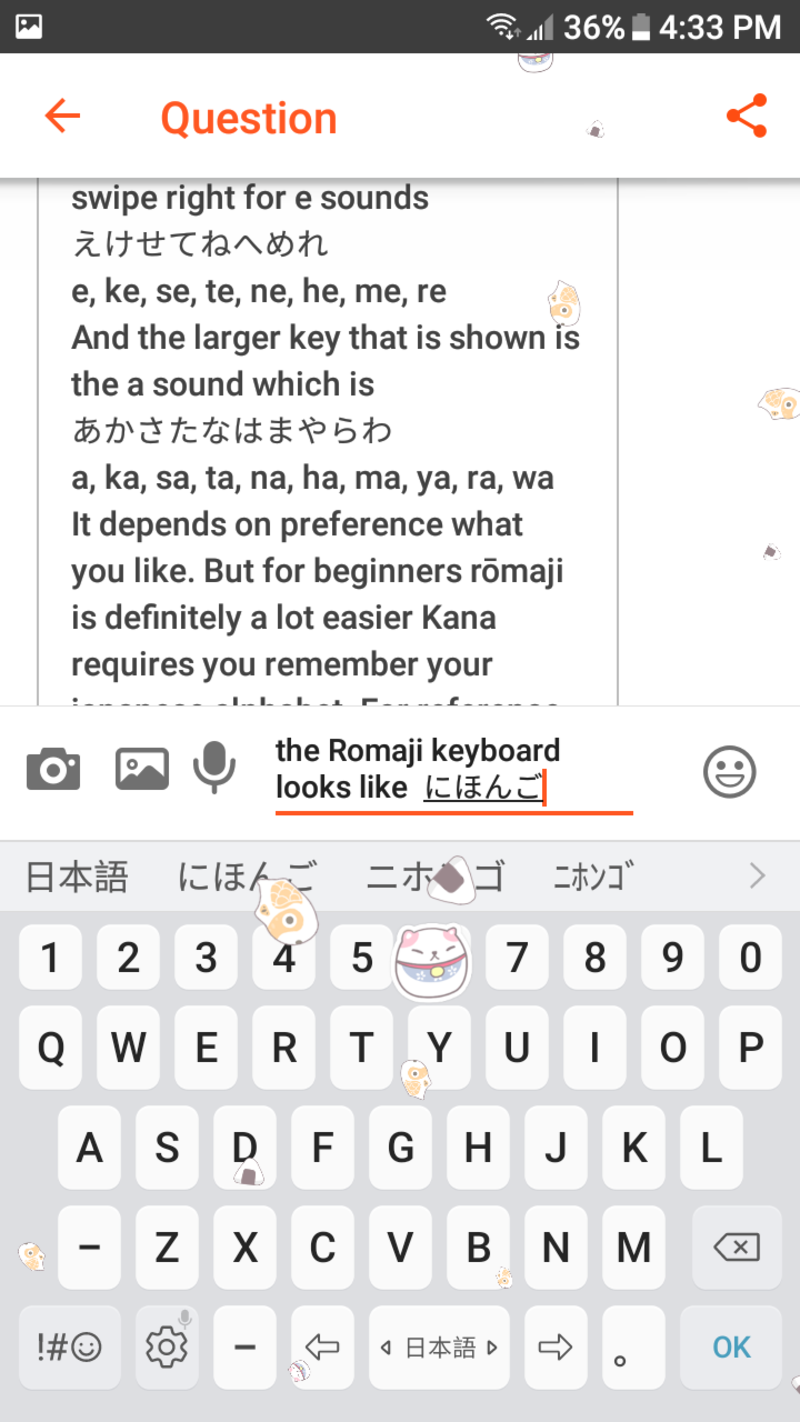 How do you write with/ use the Japanese phone keyboard? How do you send
