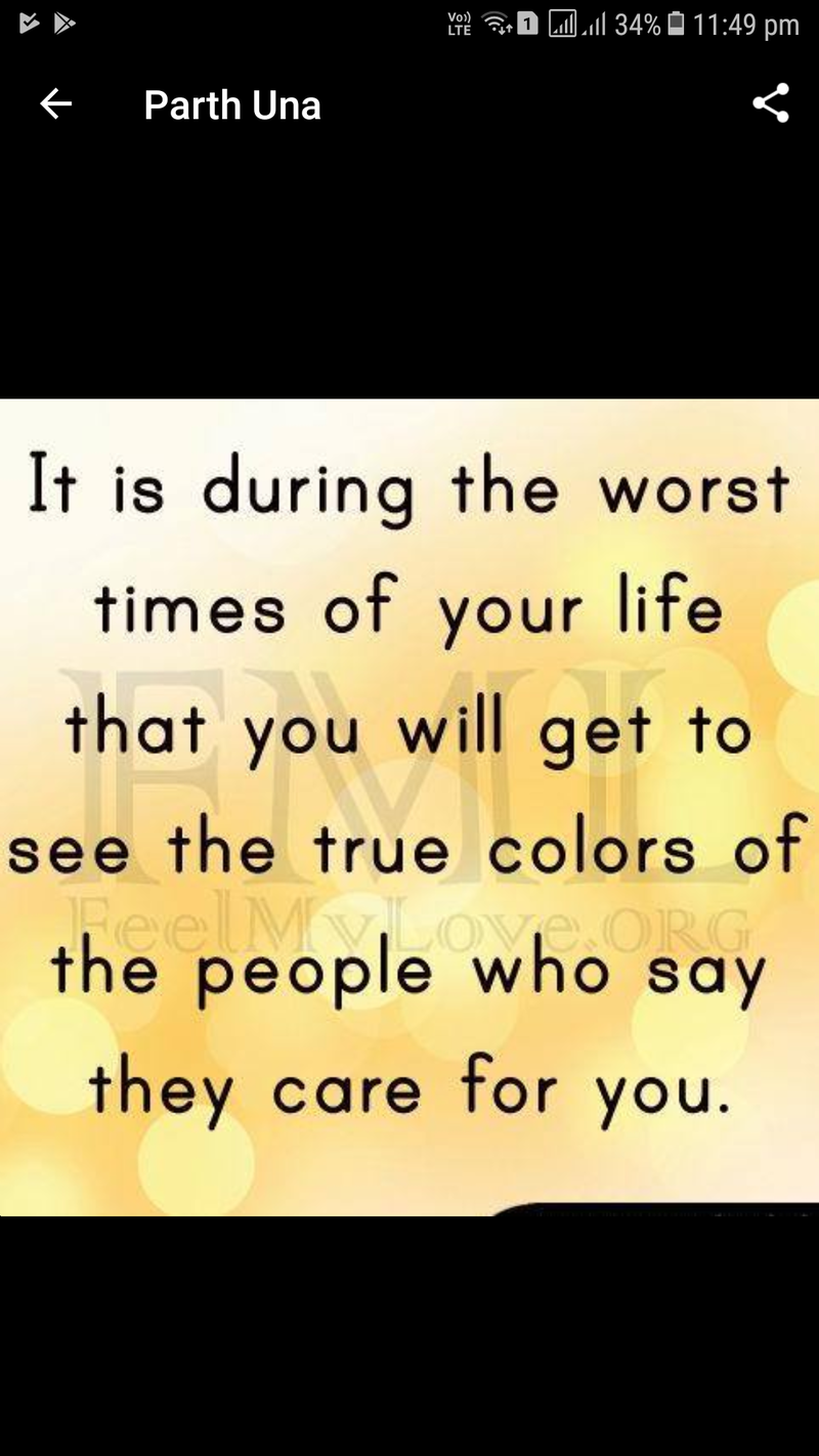 itisduringtheworsttimesofyourlifethatyouwillgettoseethetrue