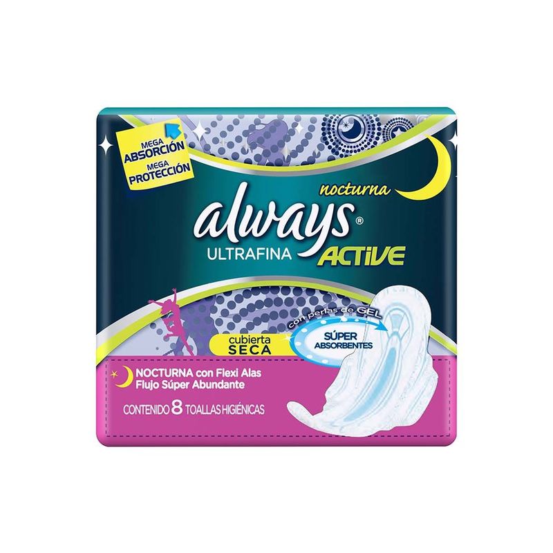 How do you say ""maxi pad" (feminine care product)" in Spanish