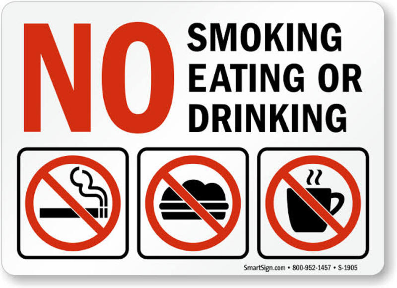 donotsmokingeatingdrinkinginthisarea这个在日语里怎么说