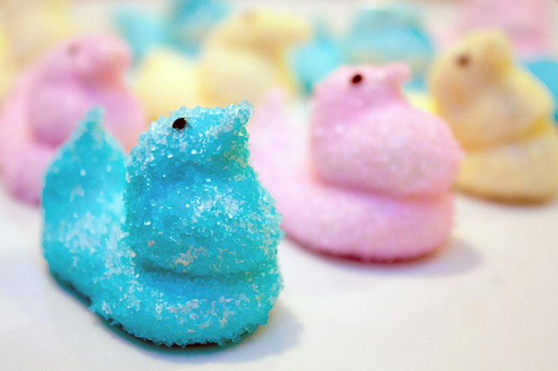 What is the meaning of "marshmallow peep"? Question about English (US
