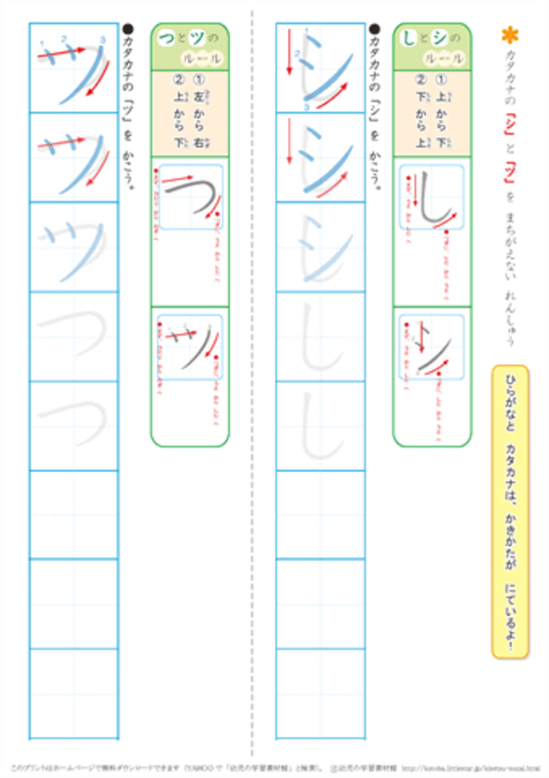 What Is The Difference Between ソ And ン And ツand シ ソ And ン Vs ツand シ Hinative