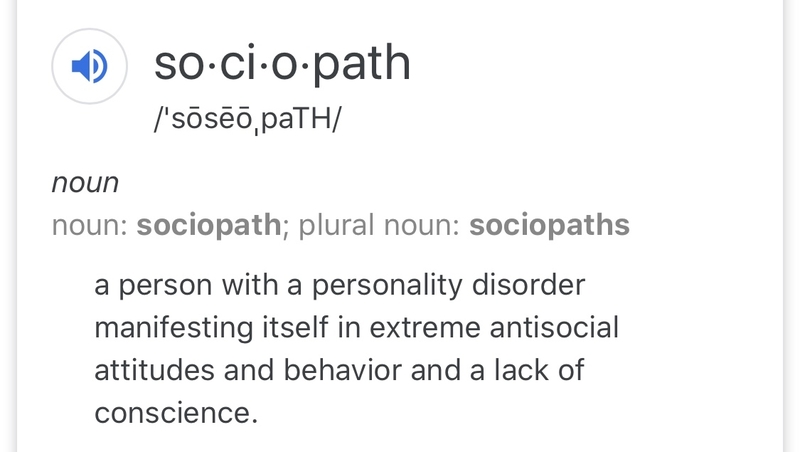 Sociopath とはどういう意味ですか 英語 アメリカ に関する質問 Hinative
