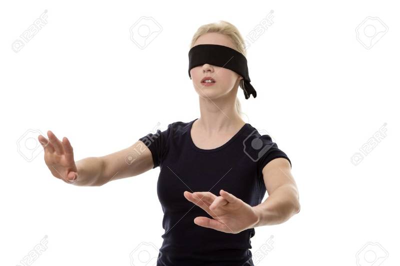 What is the meaning of blindfold? - Question about English (US)