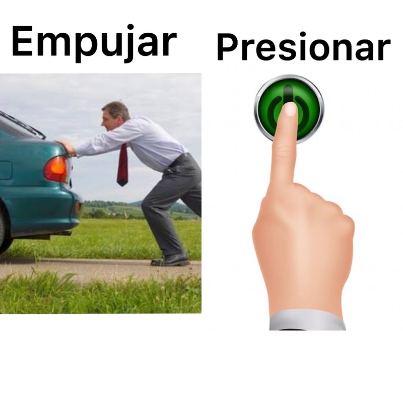 Empujar と Presionar はどう違いますか Hinative