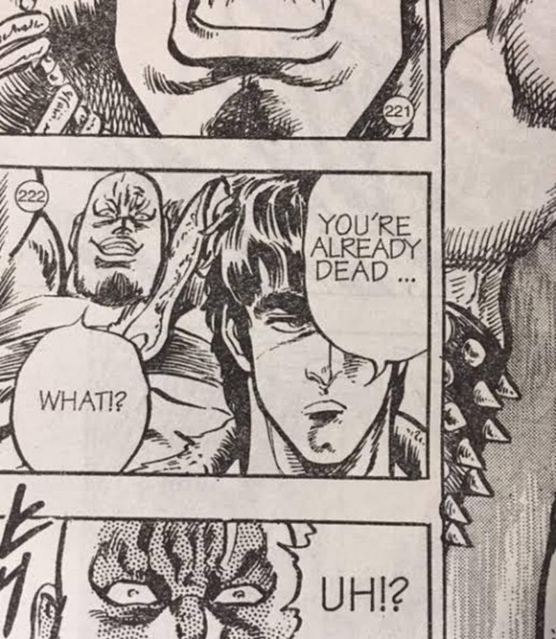 What Is The Meaning Of あなたはすでに死んでいる Question About Japanese Hinative