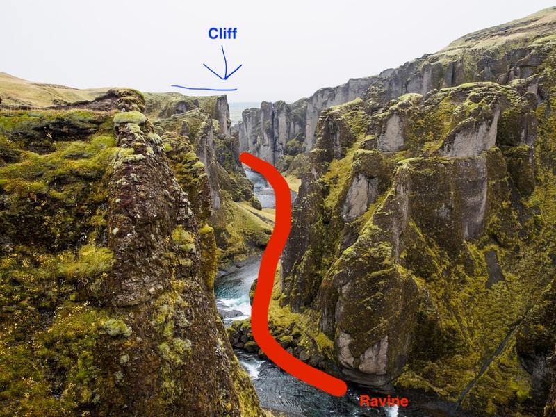 Can You Show Me A Image Of A Ravine I Tried To Find It On Google But I M Not Sure As To What It Is Hinative