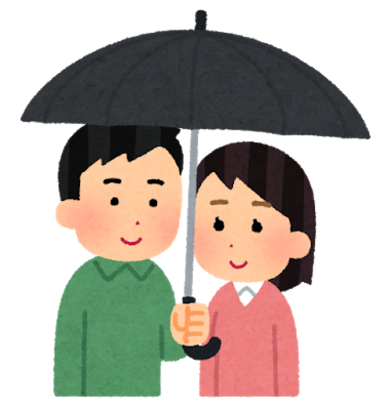 How Do You Say Two People Are Walking Under The Umbrella In Japanese Hinative