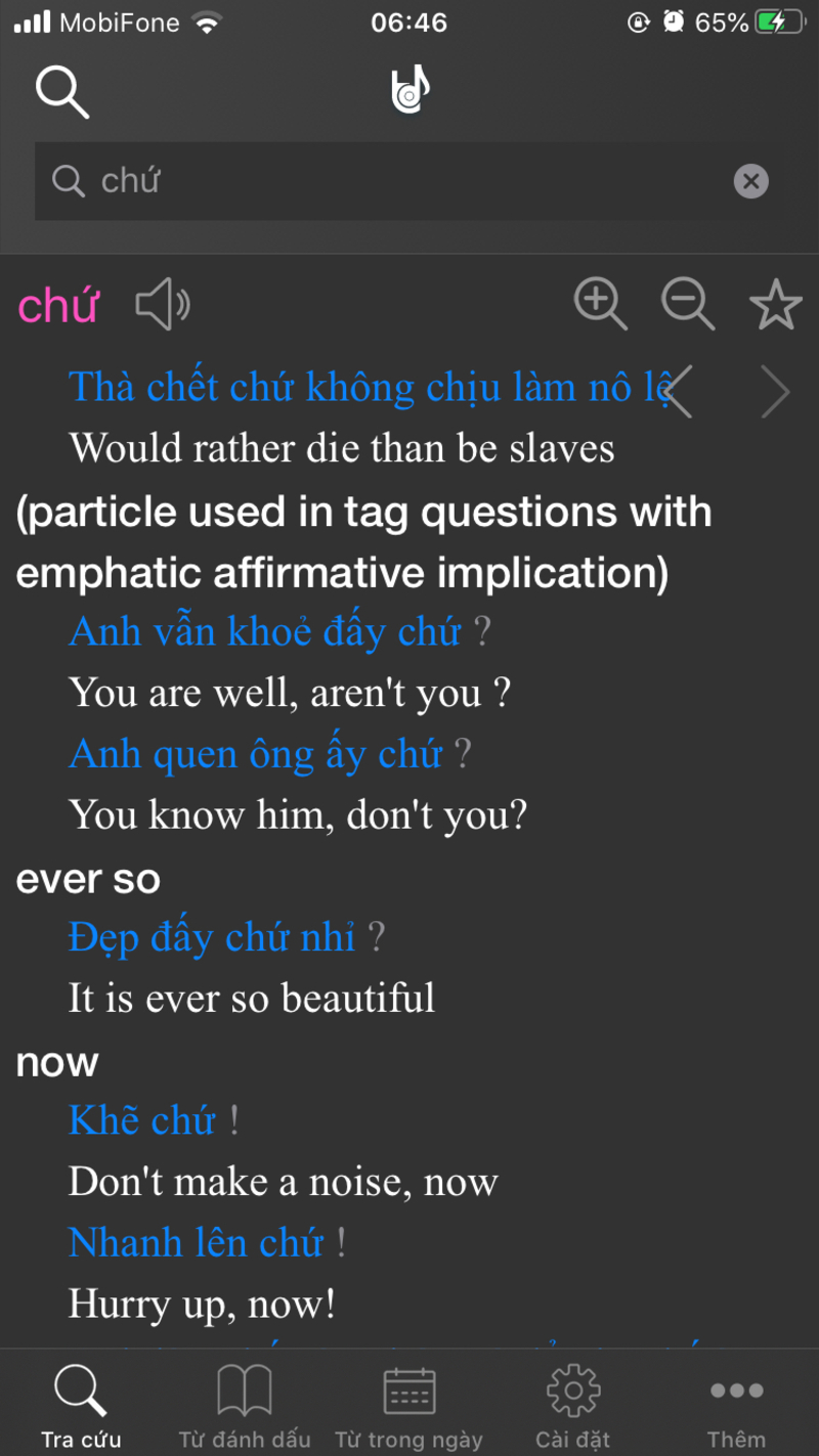 What is the meaning of "Chứ "? Question about Vietnamese HiNative