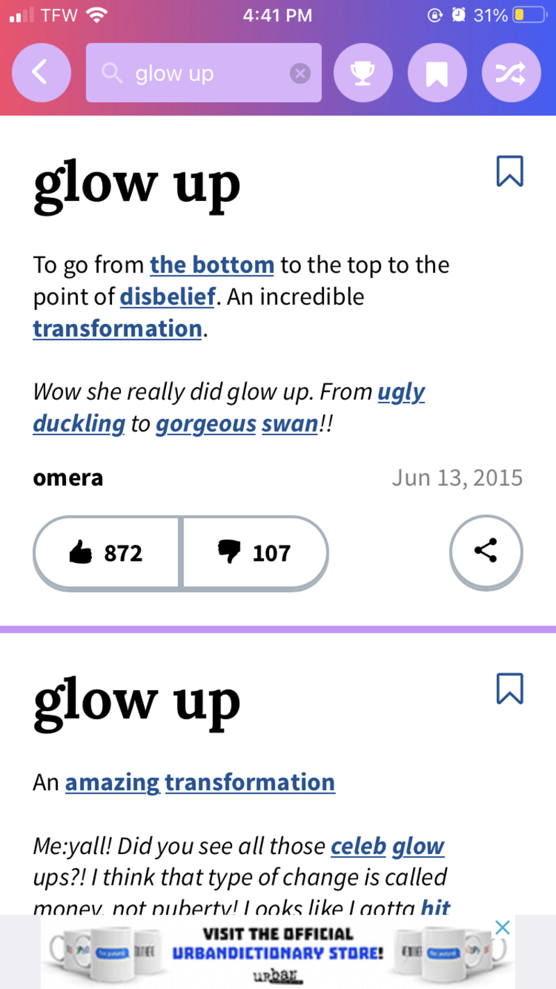 what-is-the-meaning-of-glow-up-question-about-english-us-hinative