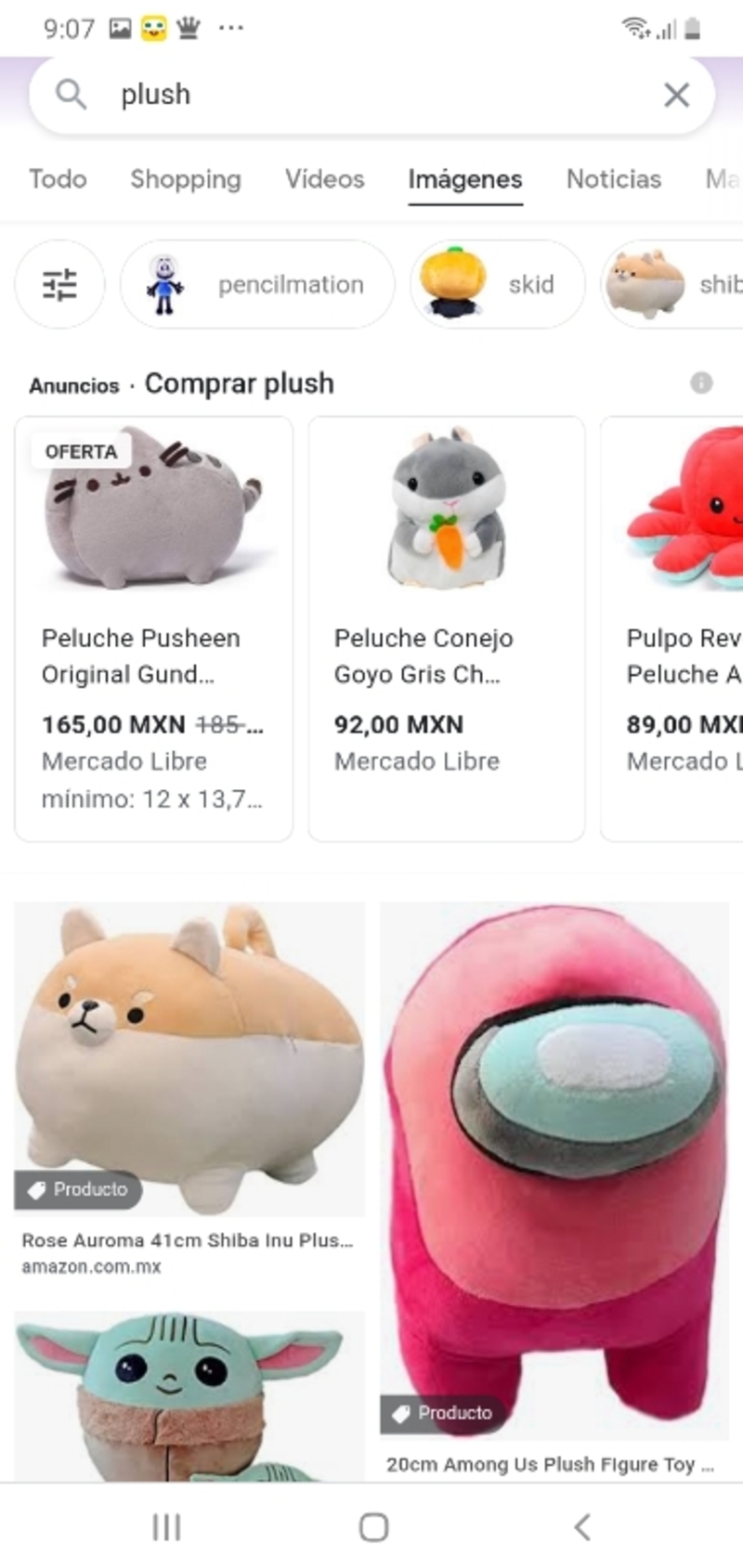 Mercado libre cheap among us peluches