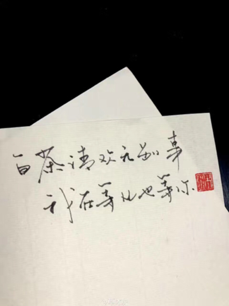 白茶清欢无别事我在等风也等你是什么意思