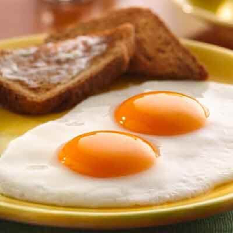 What is the meaning of "sunny side up"? Question about English (US