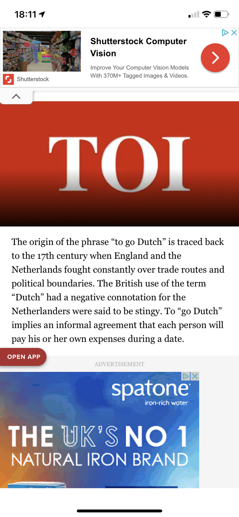 What is the meaning of "going dutch"? Question about English (UK) HiNative