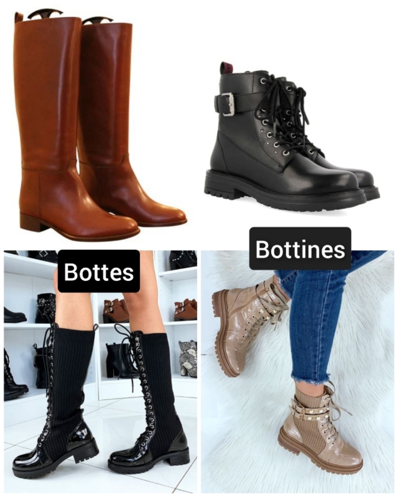 des bottes des bottines HiNative