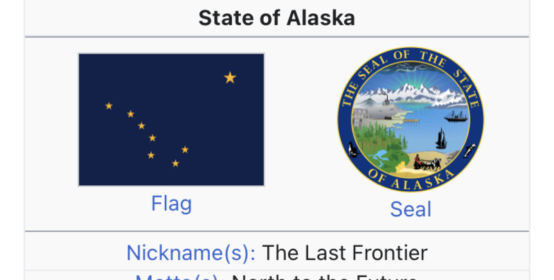 What is the nickname to Alaska? | HiNative